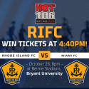 Win RIFC Tickets at 4:40pm!